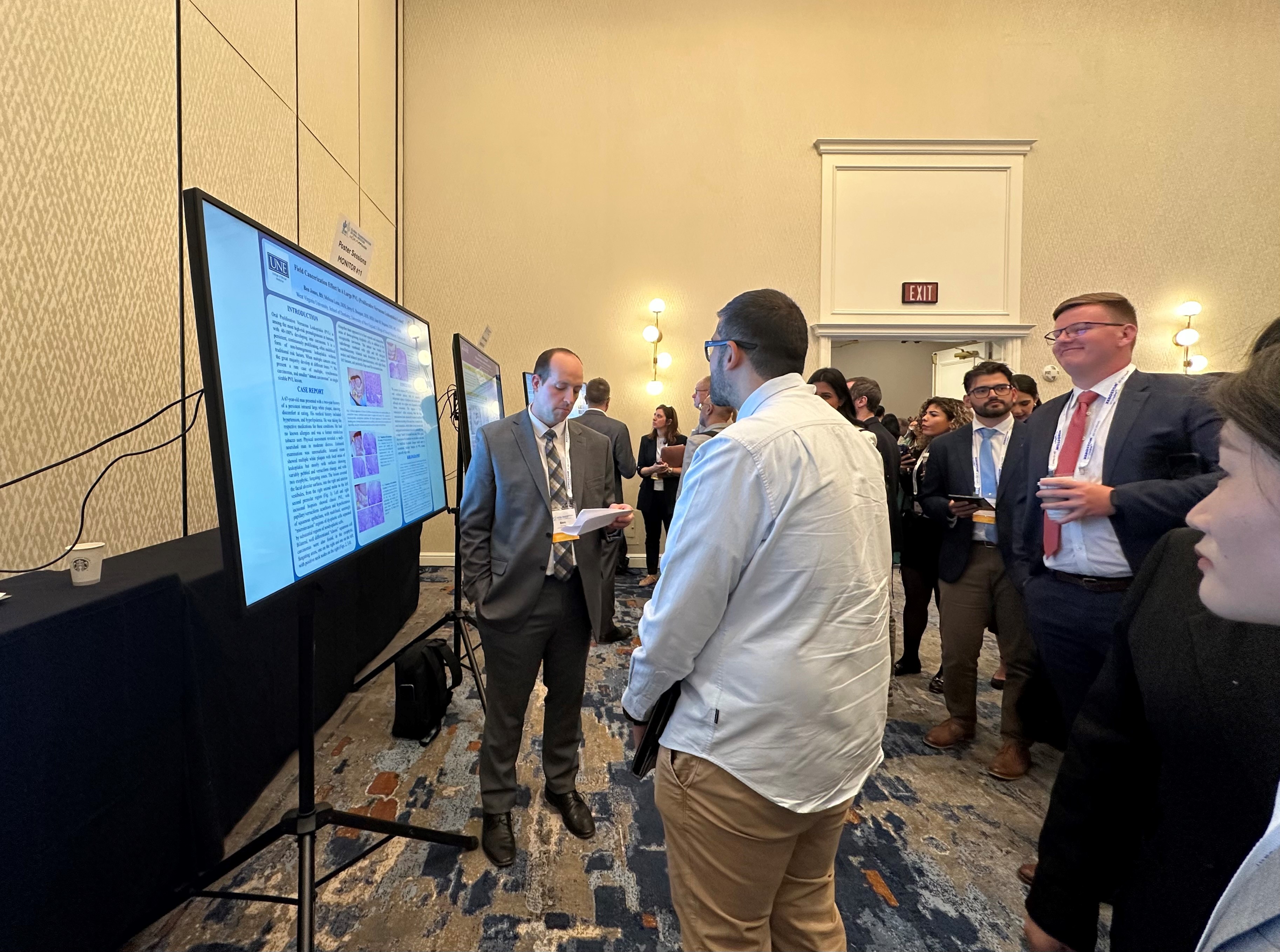 Poster presentations during AAOM meeting